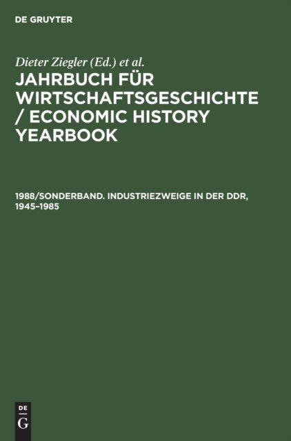Industriezweige in der DDR, 1945–1985