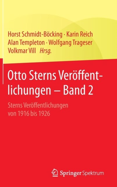 Otto Sterns Veroffentlichungen – Band 2