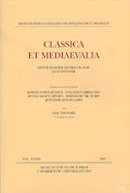 Classica et Mediaevalia