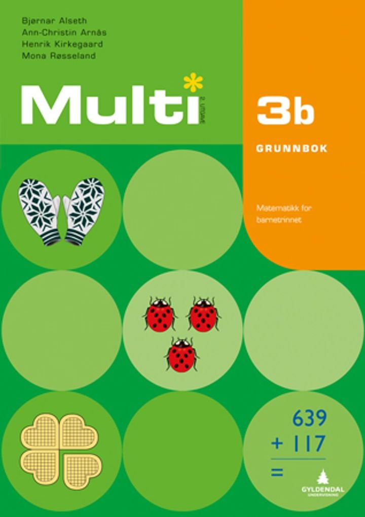 Multi 3b, 2. utgave - Grunnbok : matematikk for barnetrinnet