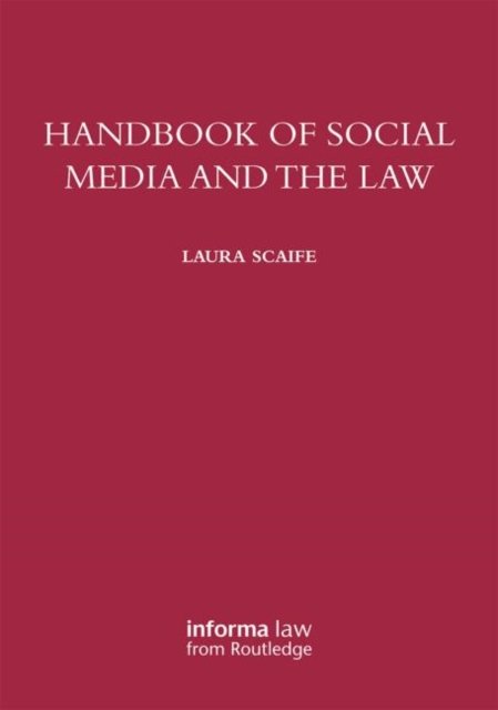 Handbook of Social Media and the Law