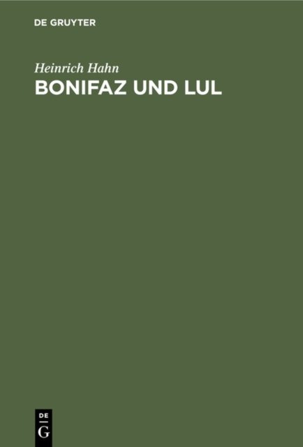 Bonifaz Und Lul