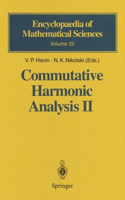 Commutative Harmonic Analysis II
