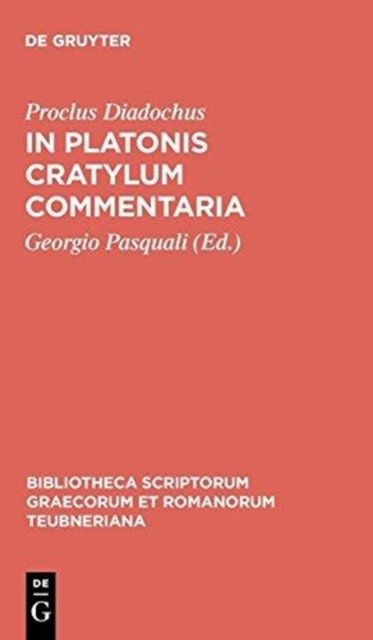 In Platonis Cratylum Commentaria
