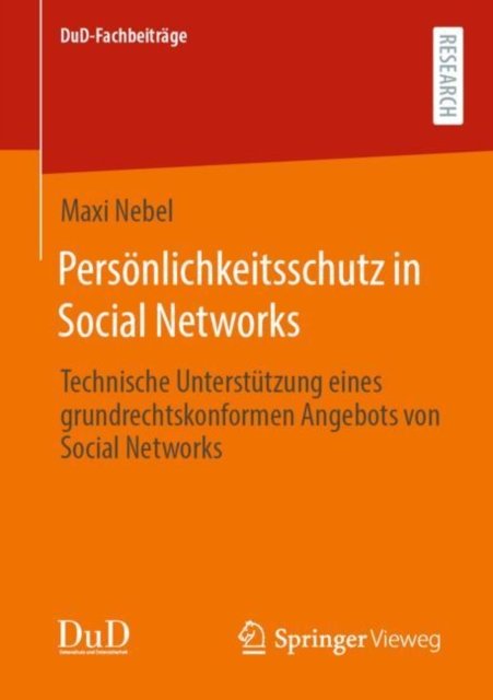 Personlichkeitsschutz in Social Networks