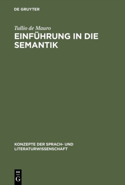 Einführung in Die Semantik