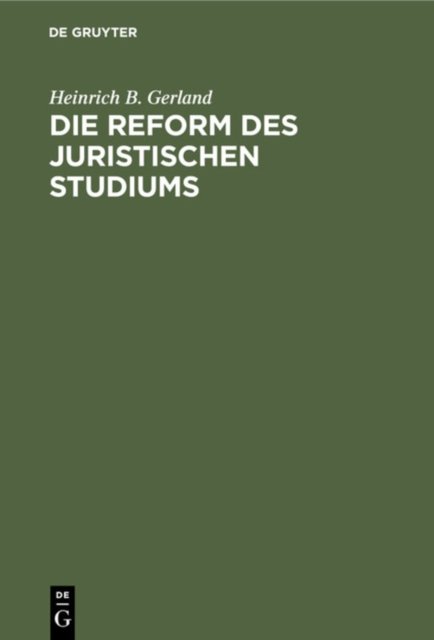Reform des juristischen Studiums