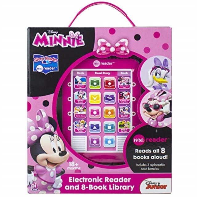 Disney Junior Minnie: Me Reader Electronic Reader and 8-Book Library Sound Book Set