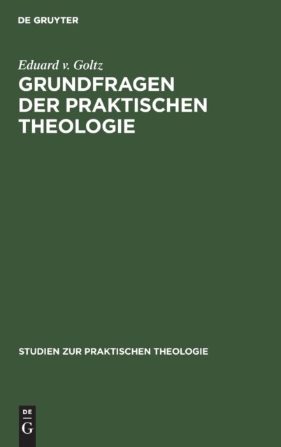 Grundfragen Der Praktischen Theologie