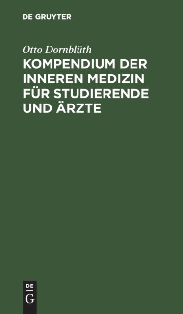 Kompendium Der Inneren Medizin Fur Studierende Und Arzte