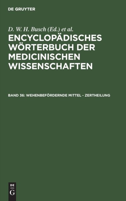 Wehenbefordernde Mittel - Zertheilung