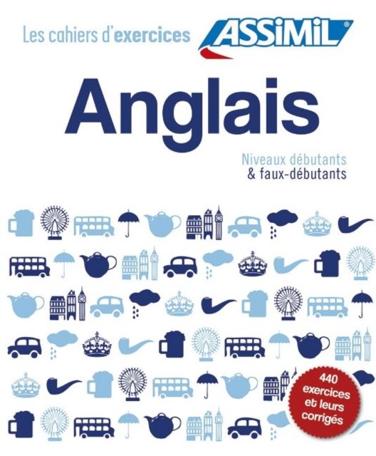 Coffret Cahiers d''exercices ANGLAIS Débutants + Faux-débutants