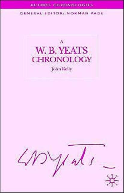 A W.B.Yeats Chronology