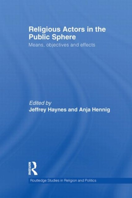 Religious Actors in the Public Sphere