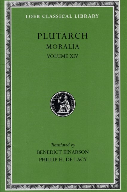 Moralia, Volume XIV