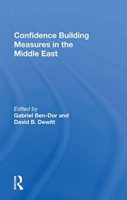Confidence Building Measures In The Middle East