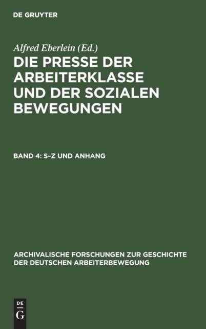S-Z Und Anhang