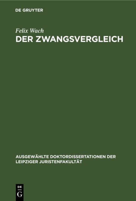 Zwangsvergleich