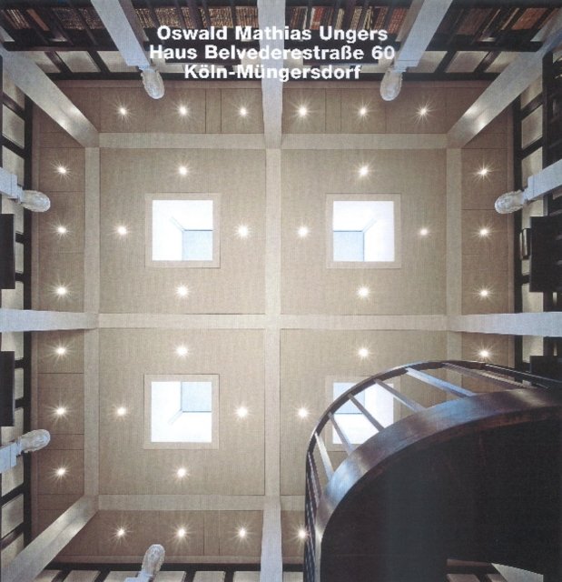 Oswald Matthias Ungers, Haus Belvederestraße 60, Koln-Mungersdorf