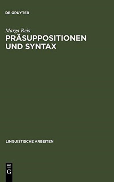 Prasuppositionen und Syntax
