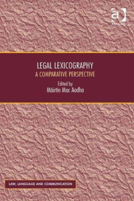 Legal Lexicography