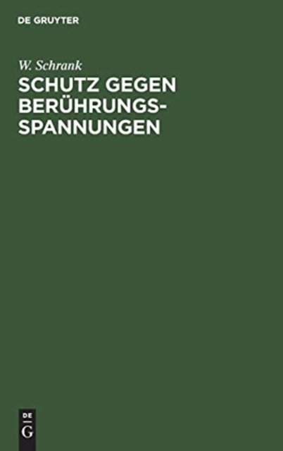 Schutz gegen Berührungsspannungen