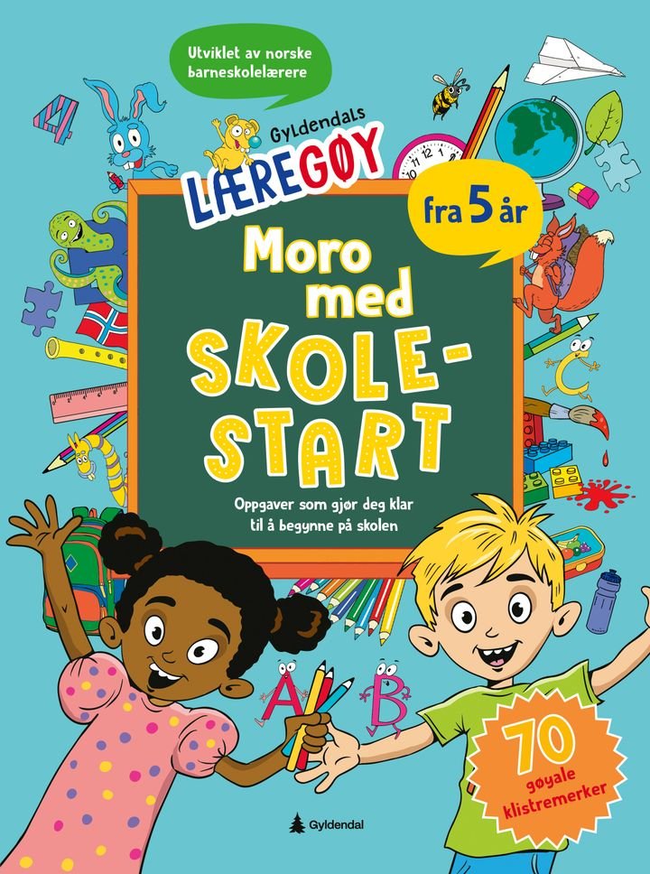 Moro med skolestart - oppgaver som gjør deg klar til å begynne på skolen