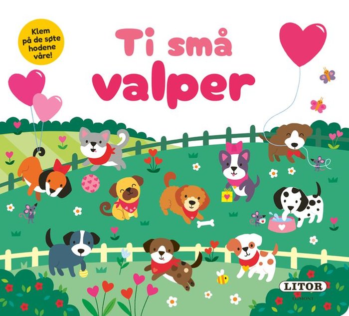 Ti små valper