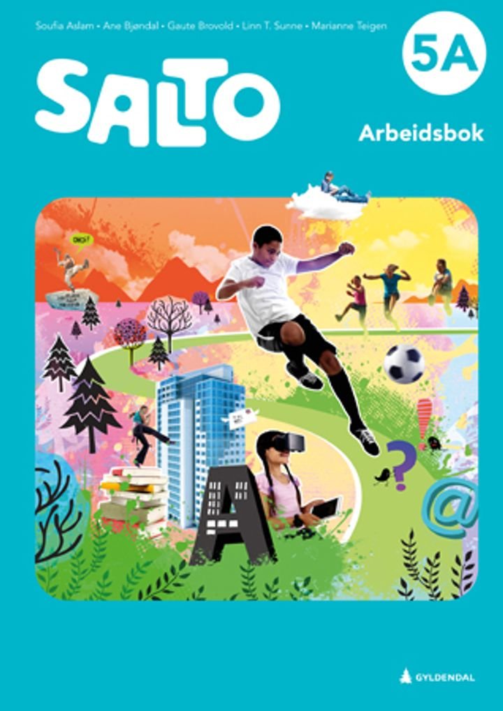 Salto 5A, 2. utg. - Arbeidsbok : norsk for barnesteget