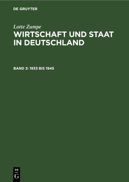 1933 Bis 1945
