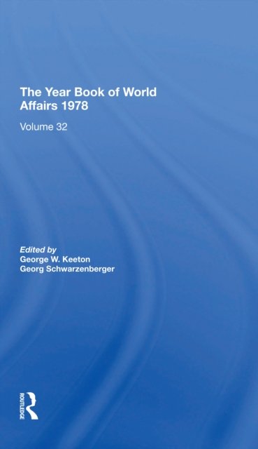 The Year Book Of World Affairs, 1978