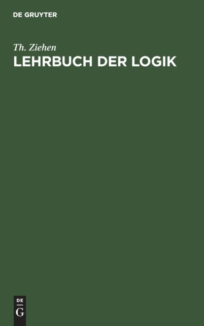 Lehrbuch Der Logik