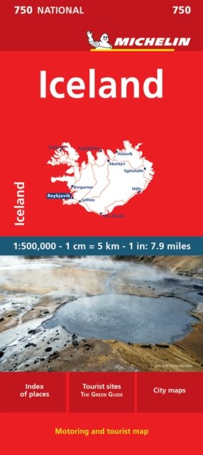 Iceland - - Michelin National Map 750