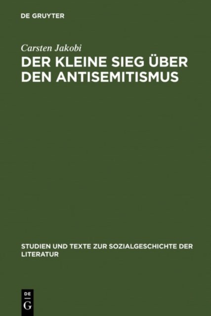 Der kleine Sieg uber den Antisemitismus