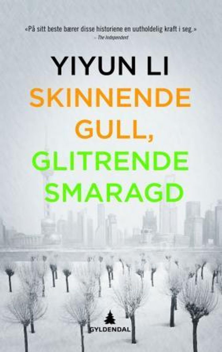 Skinnende gull, glitrende smaragd