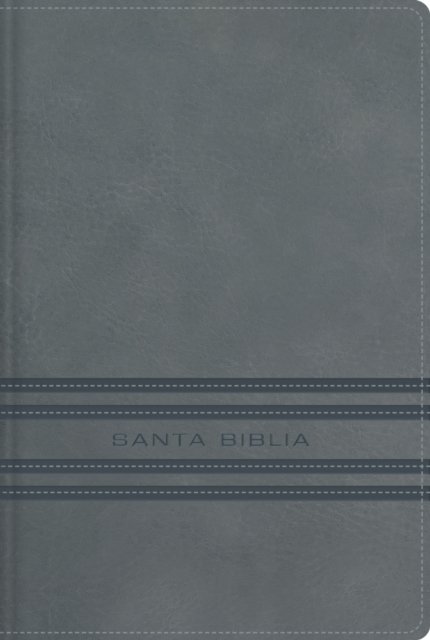 NBLA, Santa Biblia, Edicion versificada, Tamano bolsillo, Leathersoft, Gris, Palabras de Jesus en rojo, Comfort Print
