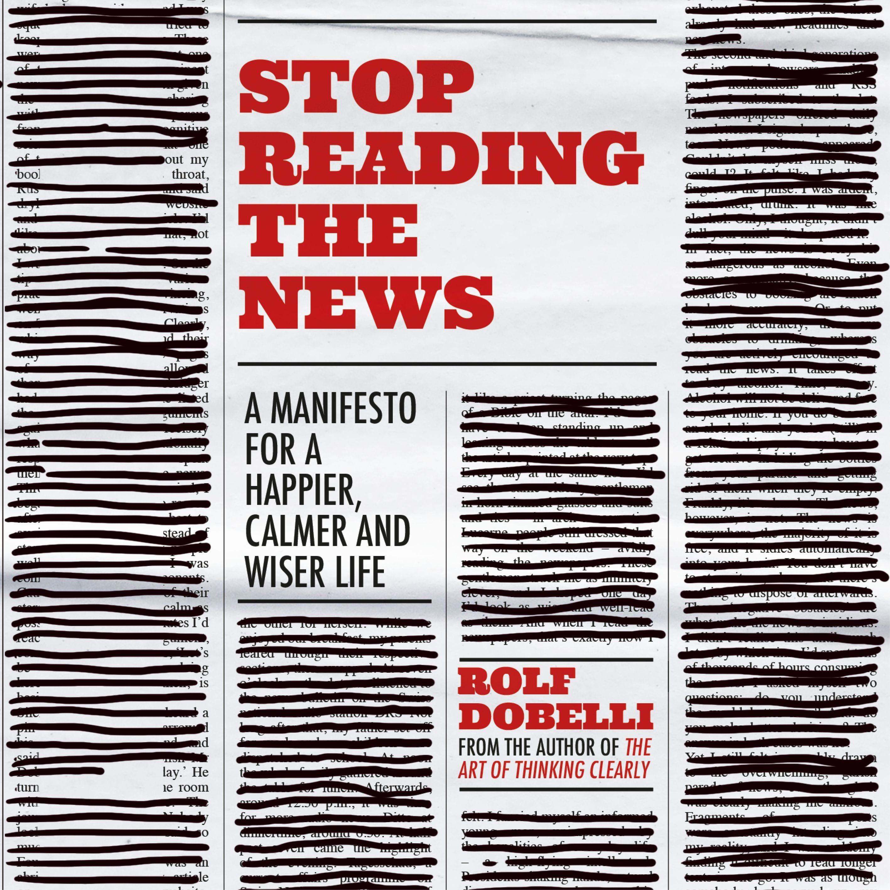 Stop Reading the News