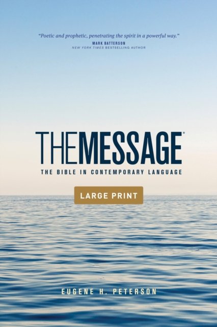 Message Outreach Bible, Large Print (Softcover)