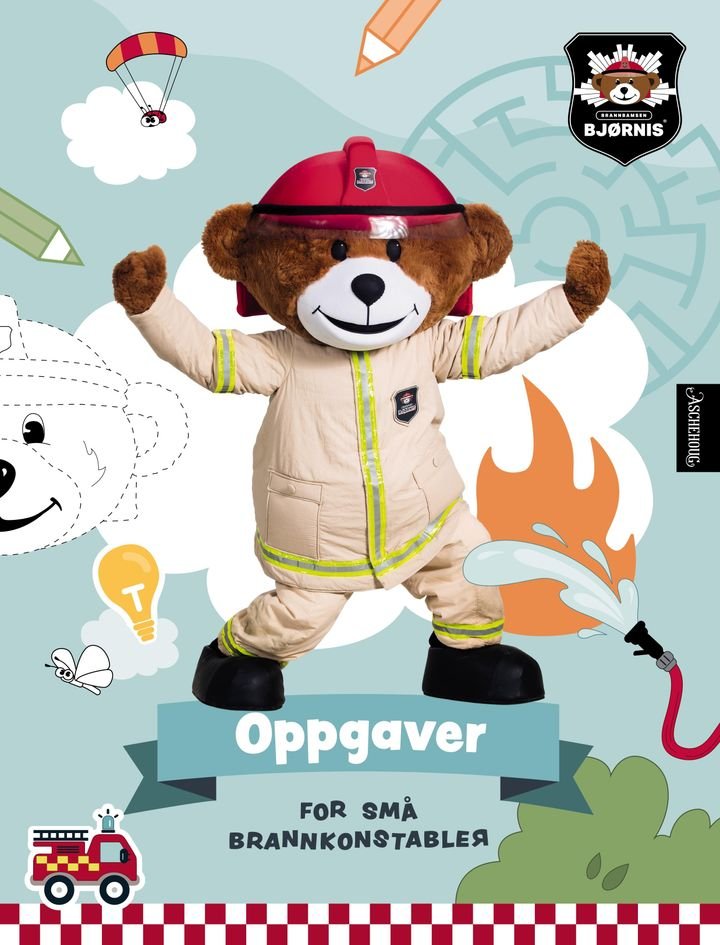 Brannbamsen Bjørnis - oppgaver for små brannkonstabler
