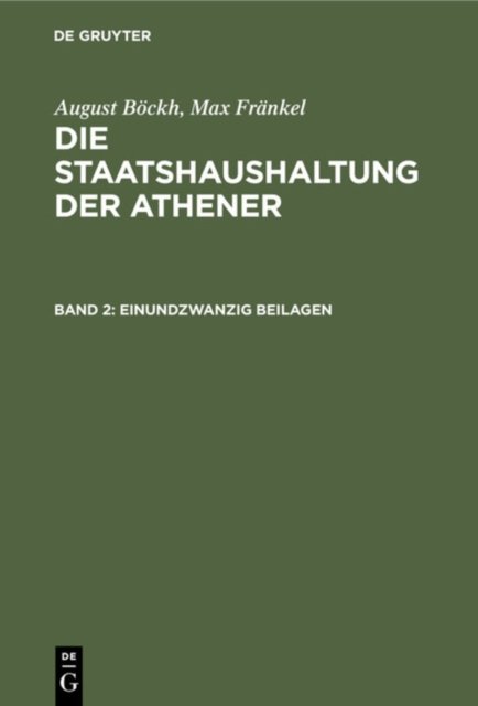 Einundzwanzig Beilagen