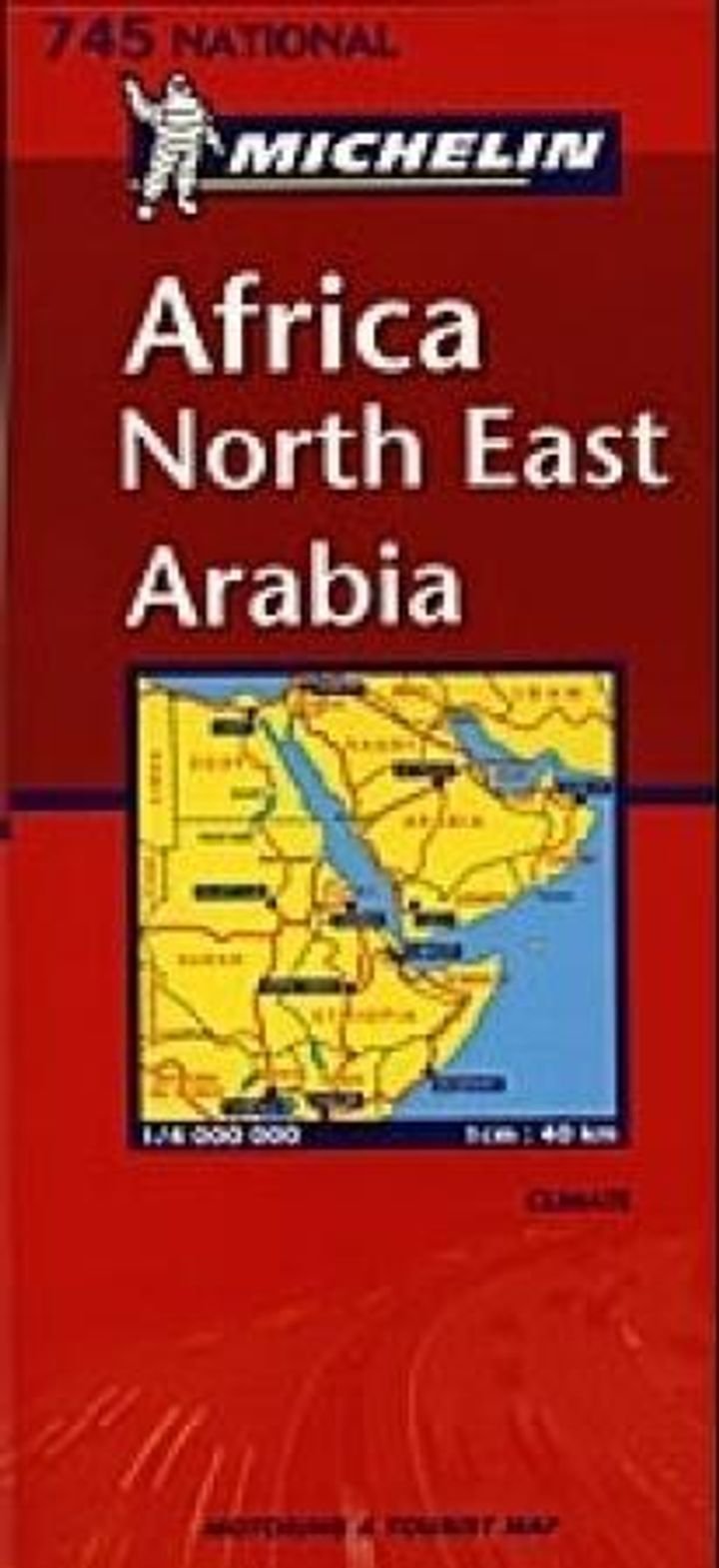 Africa north east, Arabia = Afrique nord-est, Arabie : carte routière et touristique