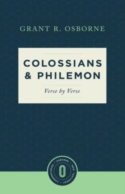 Colossians & Philemon Verse by Verse