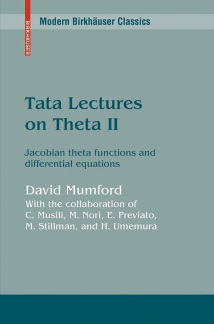 Tata Lectures on Theta II