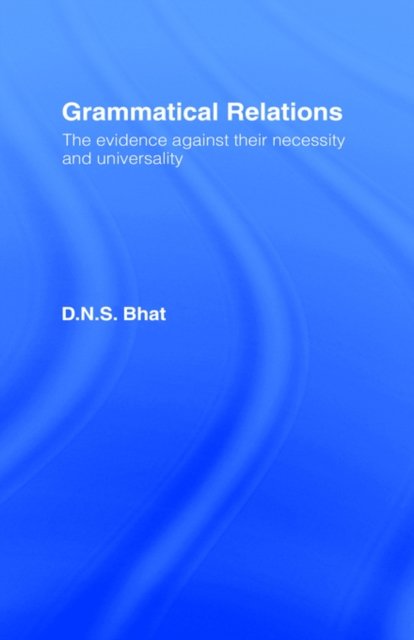 Grammatical Relations