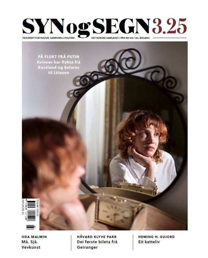 Syn og Segn. Hefte 3-2025 - tidsskrift for kultur, samfunn & politikk