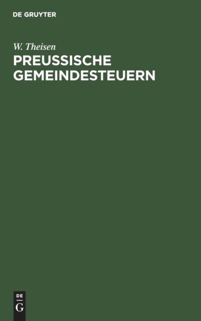 Preußische Gemeindesteuern