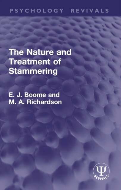 The Nature and Treatment of Stammering