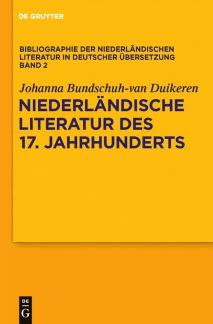 Niederländische Literatur des 17. Jahrhunderts