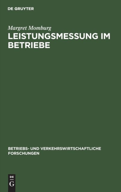 Leistungsmessung Im Betriebe