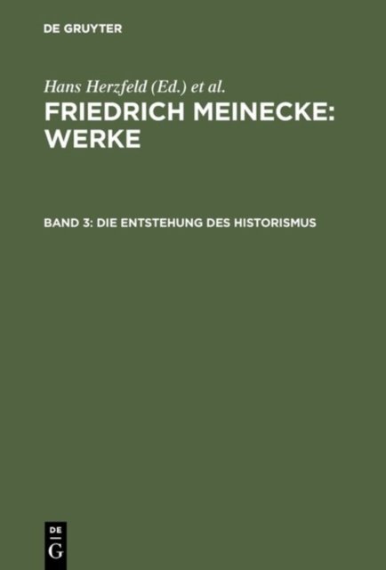 Entstehung des Historismus